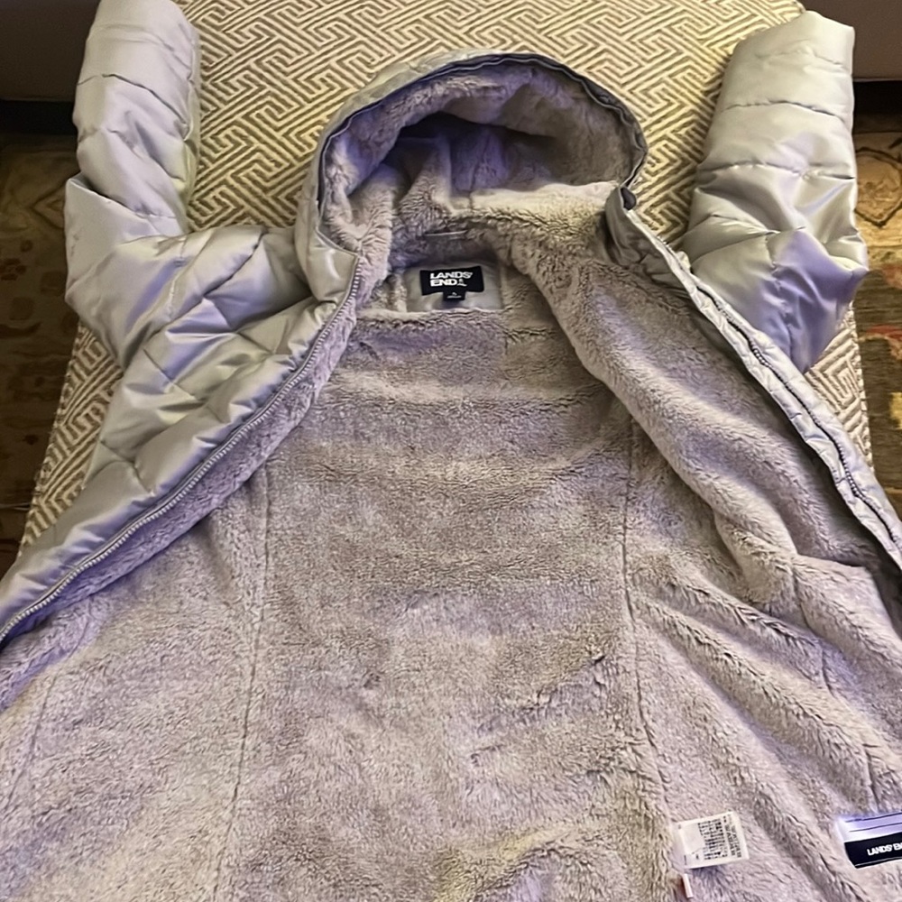 Children’s girl size L Lands End winter coat